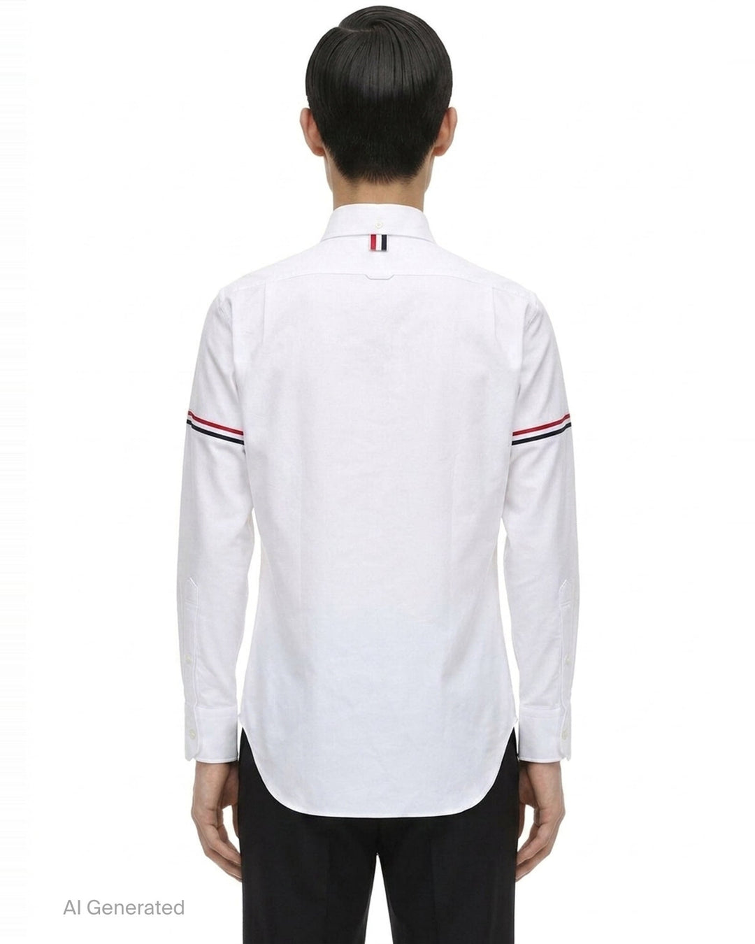 Classic Fit Long Sleeve Shirt | Thom Browne | Club21 - back