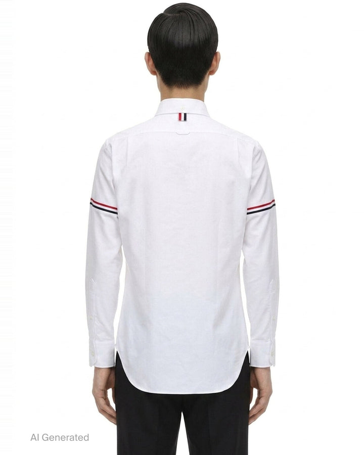 Classic Fit Long Sleeve Shirt | Thom Browne | Club21 - back