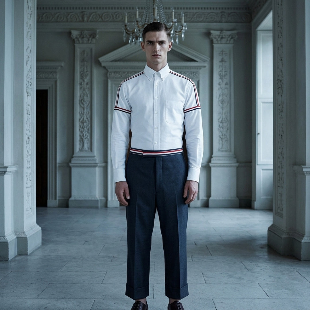 Classic Fit Long Sleeve Shirt | Thom Browne | Club21 - lifestyle