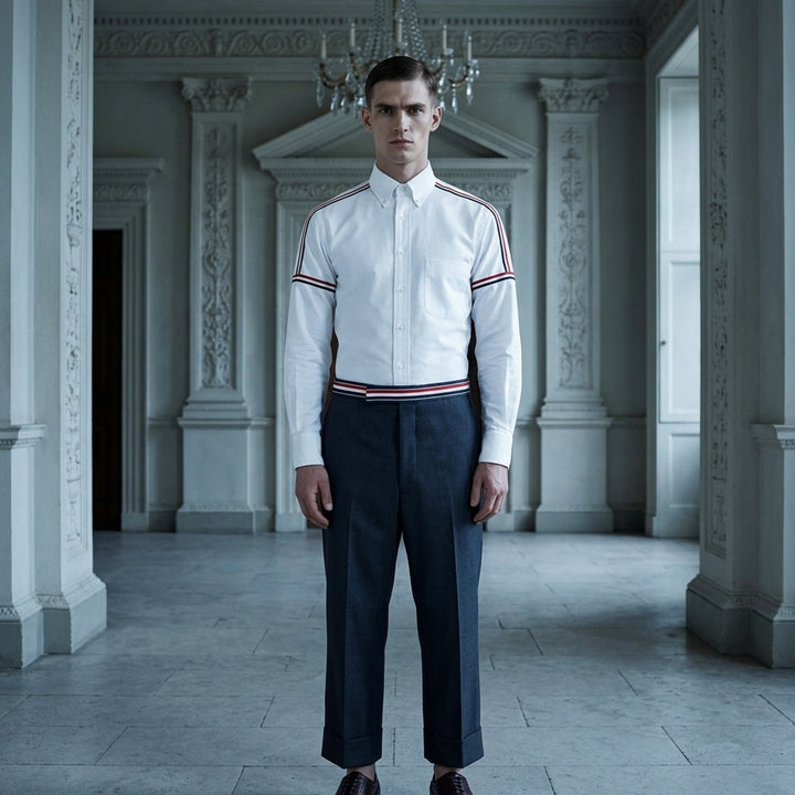 Classic Fit Long Sleeve Shirt | Thom Browne | Club21 - lifestyle