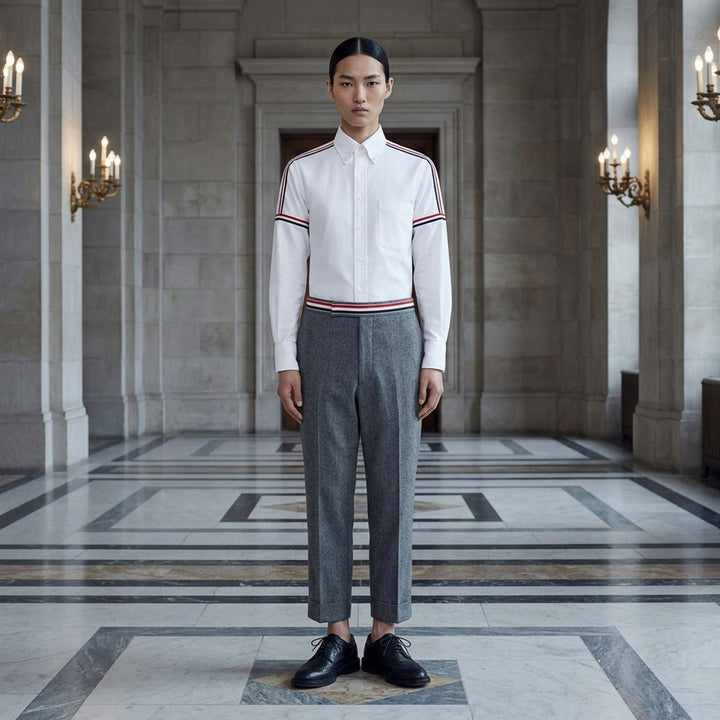 Classic Fit Long Sleeve Shirt | Thom Browne | Club21 - lifestyle