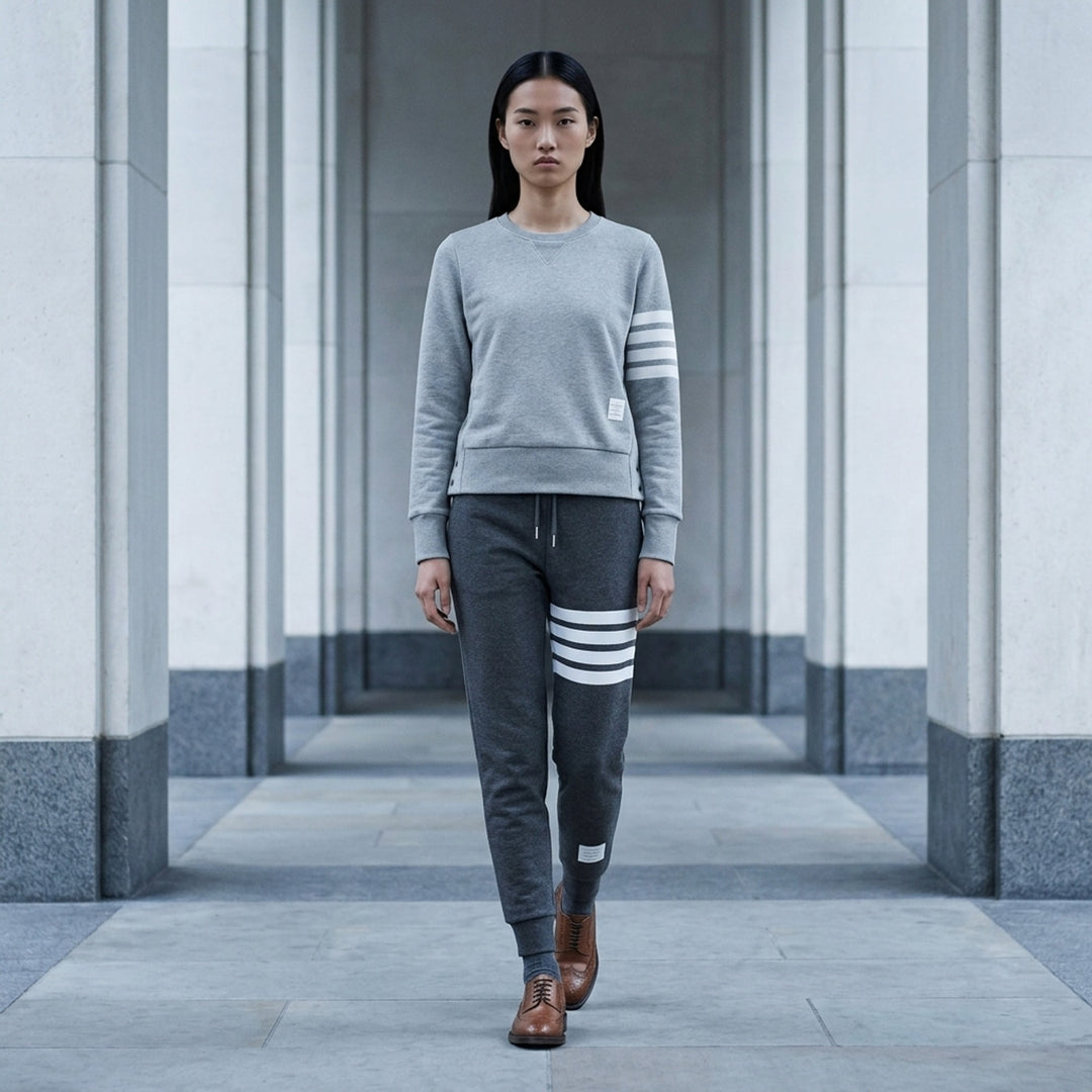 Classic Four-Bar Sweatpants | Thom Browne | Club21 - lifestyle
