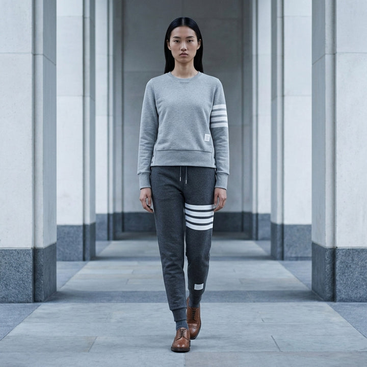 Classic Four-Bar Sweatpants | Thom Browne | Club21 - lifestyle