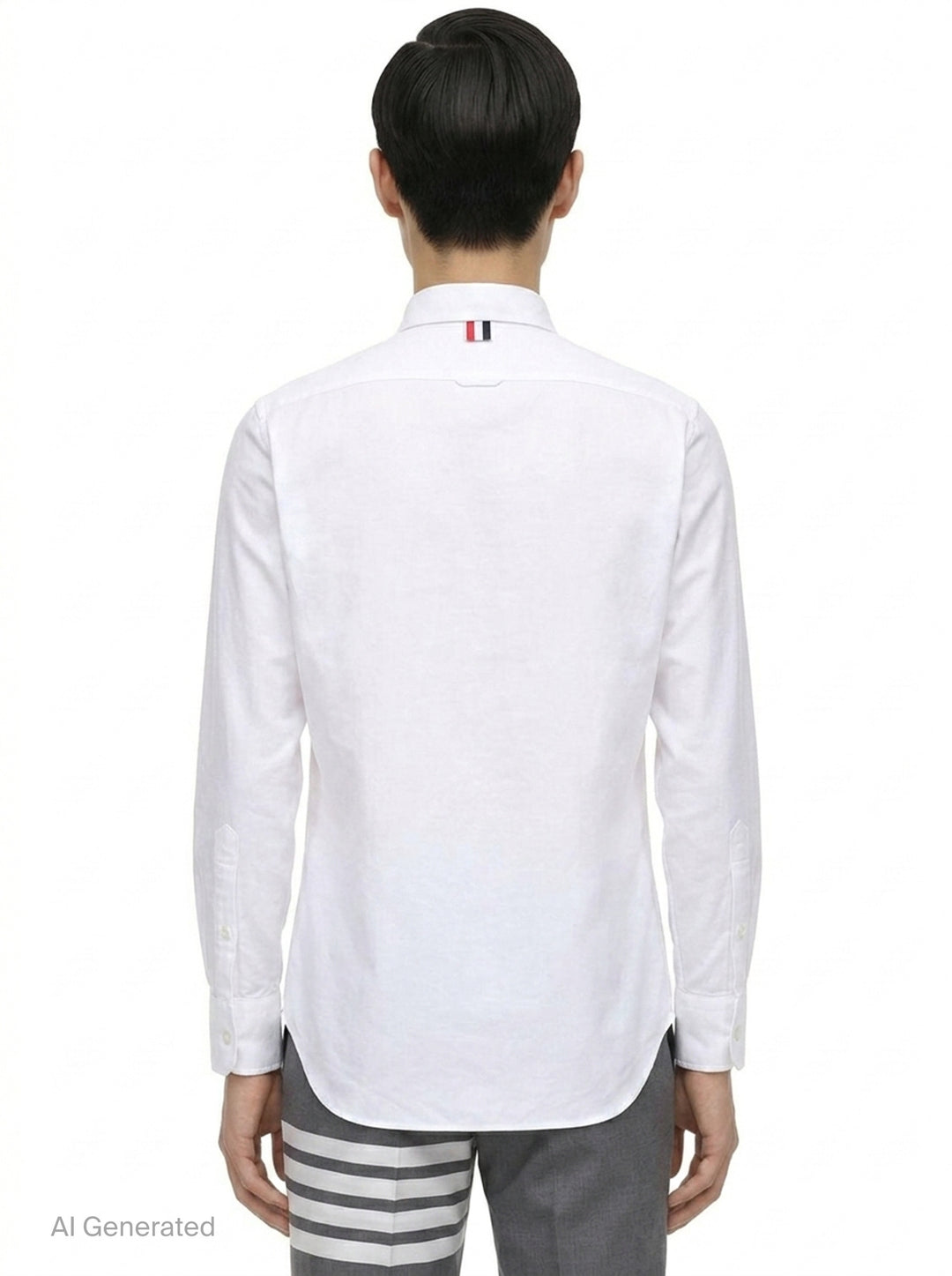 Classic Long Sleeve Oxford Shirt | Thom Browne | Club21 - back