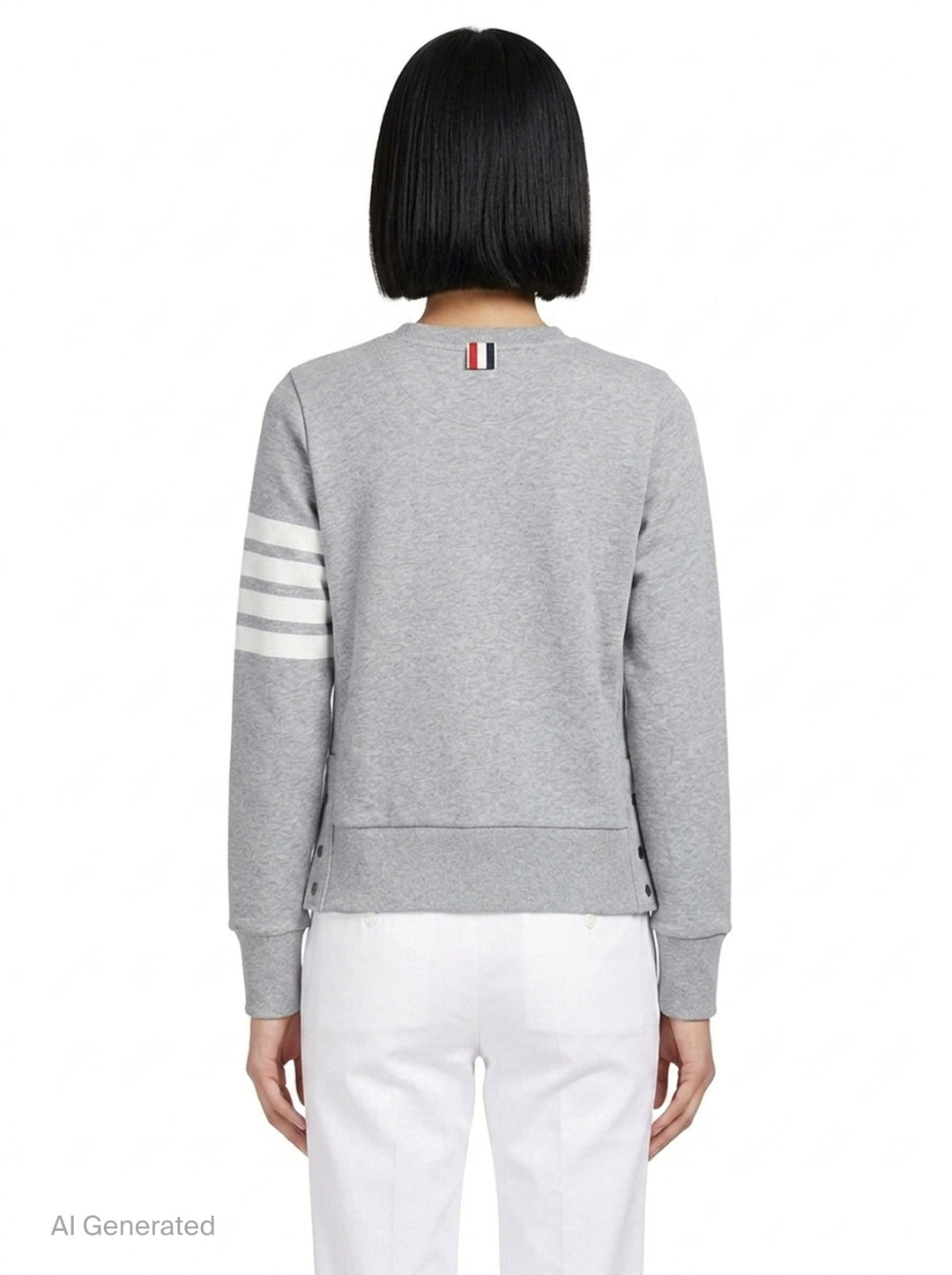 Classic Loopback 4-Bar Sweatshirt | Thom Browne | Club21 - back