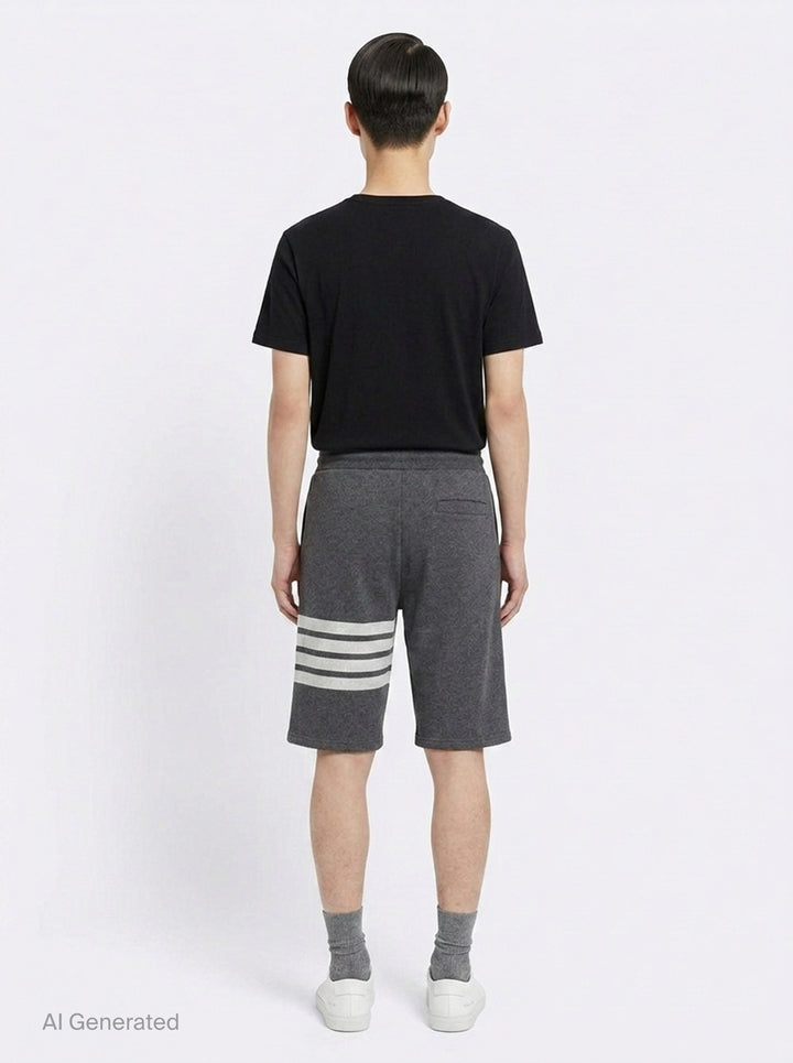Classic Loopback 4-Bar Sweatshorts | Thom Browne | Club21 - back