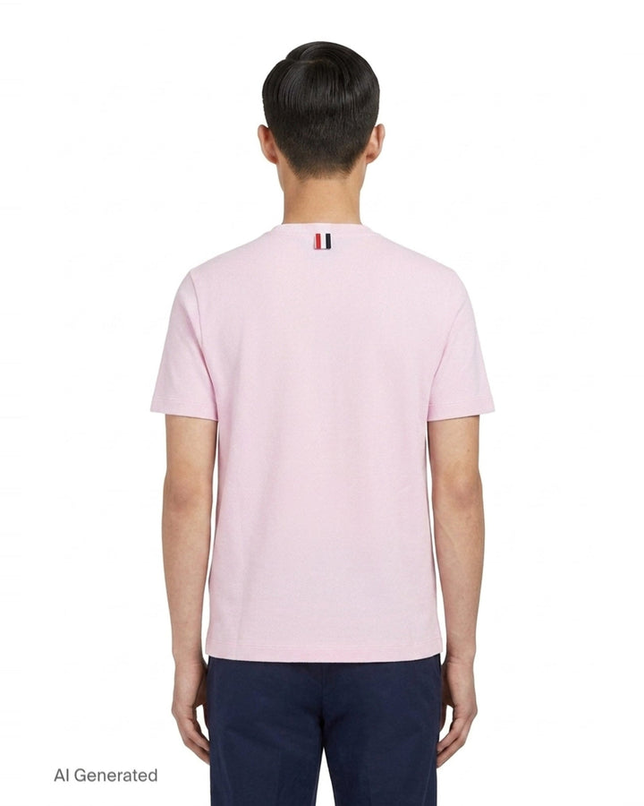 Classic Piqué 4-Bar Tee | Thom Browne | Club21 - back