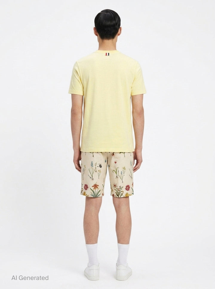 Classic Piqué 4-Bar Tee | Thom Browne | Club21 - back