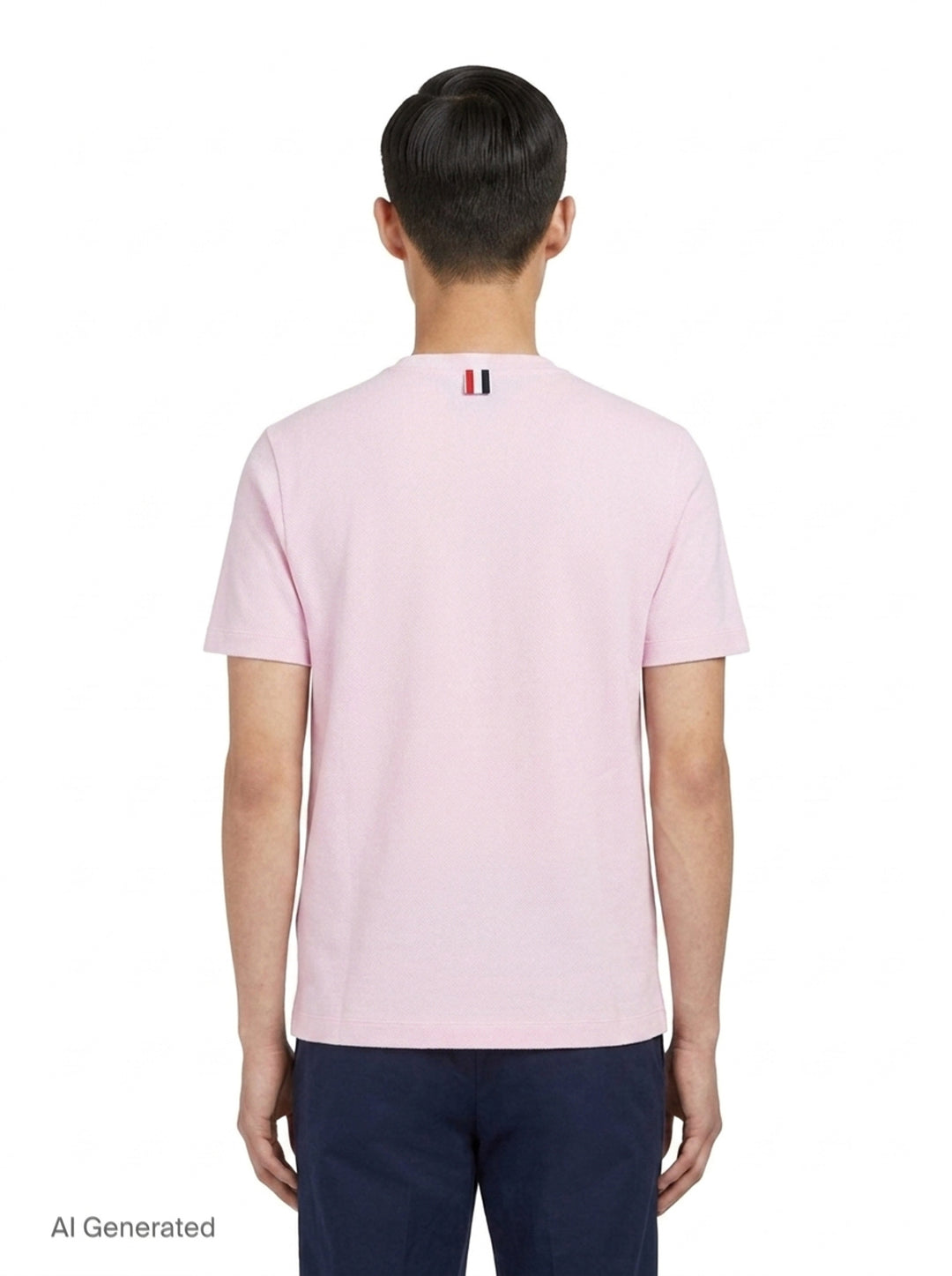 Classic Piqué 4-Bar Tee | Thom Browne | Club21 - back