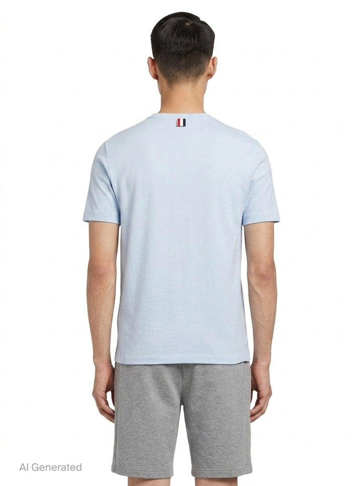 Classic Piqué 4-Bar Tee | Thom Browne | Club21 - back