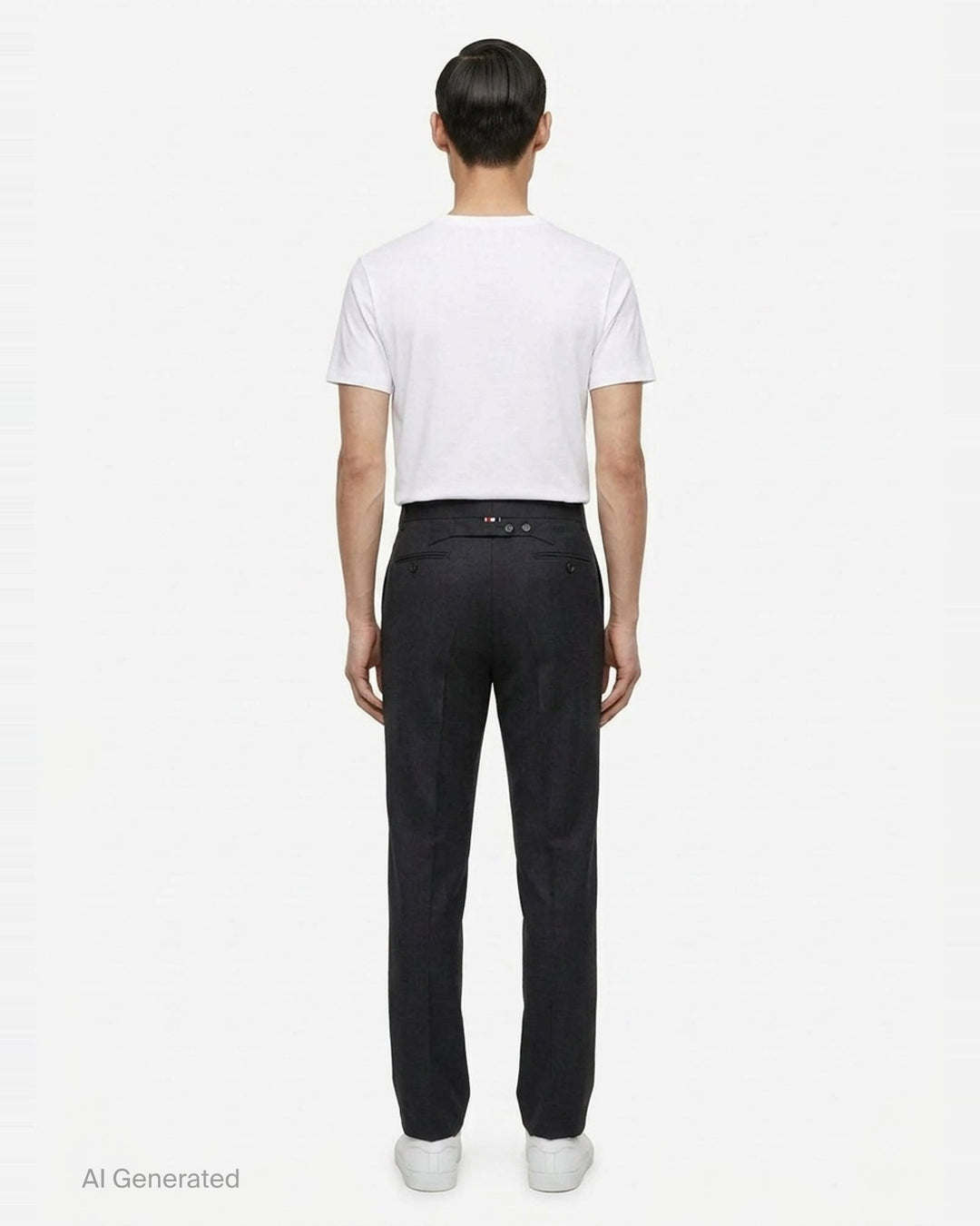 Classic Suit Fit Trousers | Thom Browne | Club21 - back