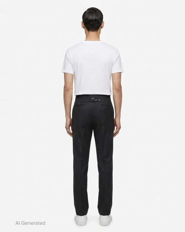 Classic Suit Fit Trousers | Thom Browne | Club21 - back