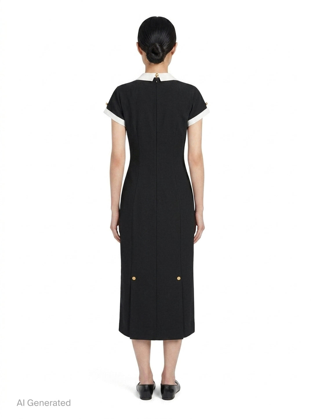 Couture Sleeve Polo Dress | Thom Browne | Club21 - back