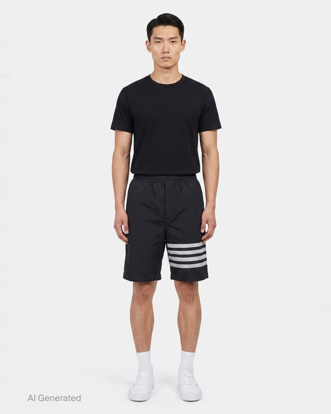 Drawcord Waist Track Shorts | Thom Browne | Club21 - front