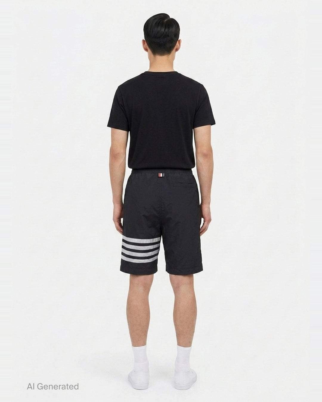 Drawcord Waist Track Shorts | Thom Browne | Club21 - back