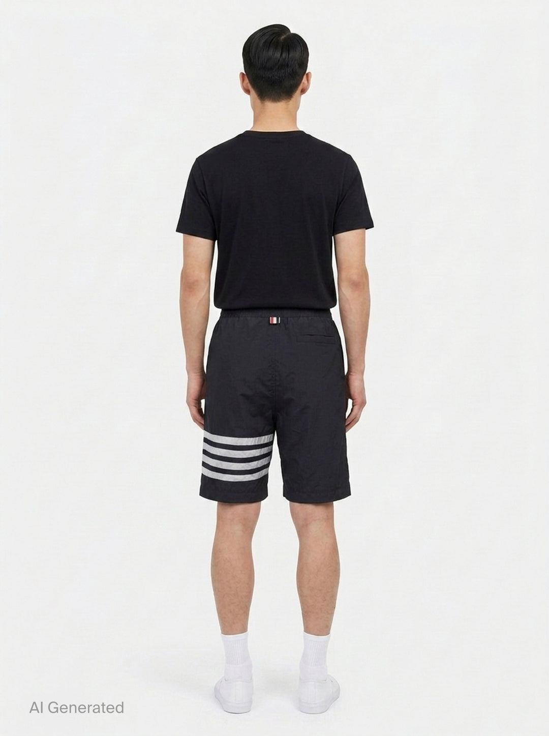 Drawcord Waist Track Shorts | Thom Browne | Club21 - back