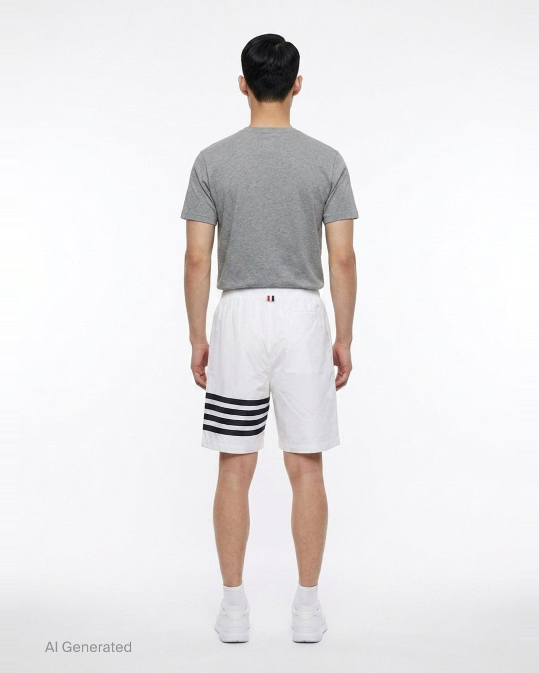 Drawcord Waist Track Shorts | Thom Browne | Club21 - back