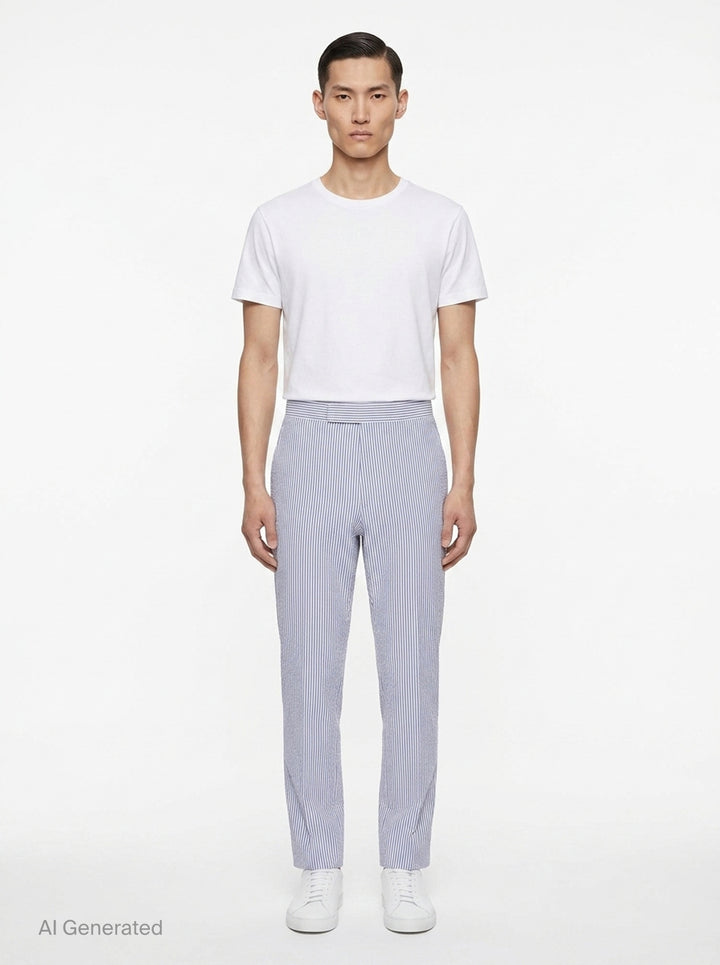 Fit 1 Back Strap Trouser | Thom Browne | Club21 - front