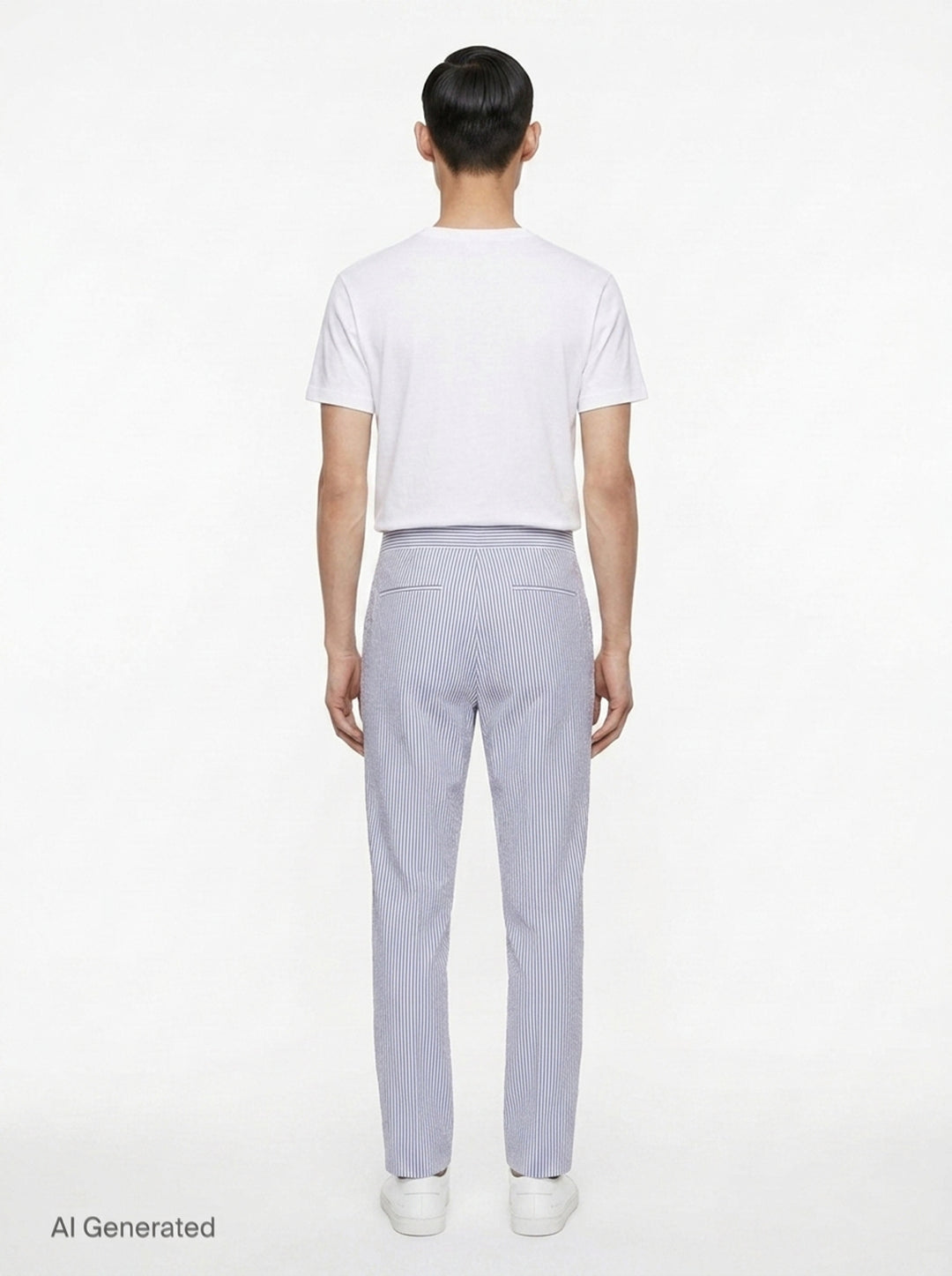 Fit 1 Back Strap Trouser | Thom Browne | Club21 - back
