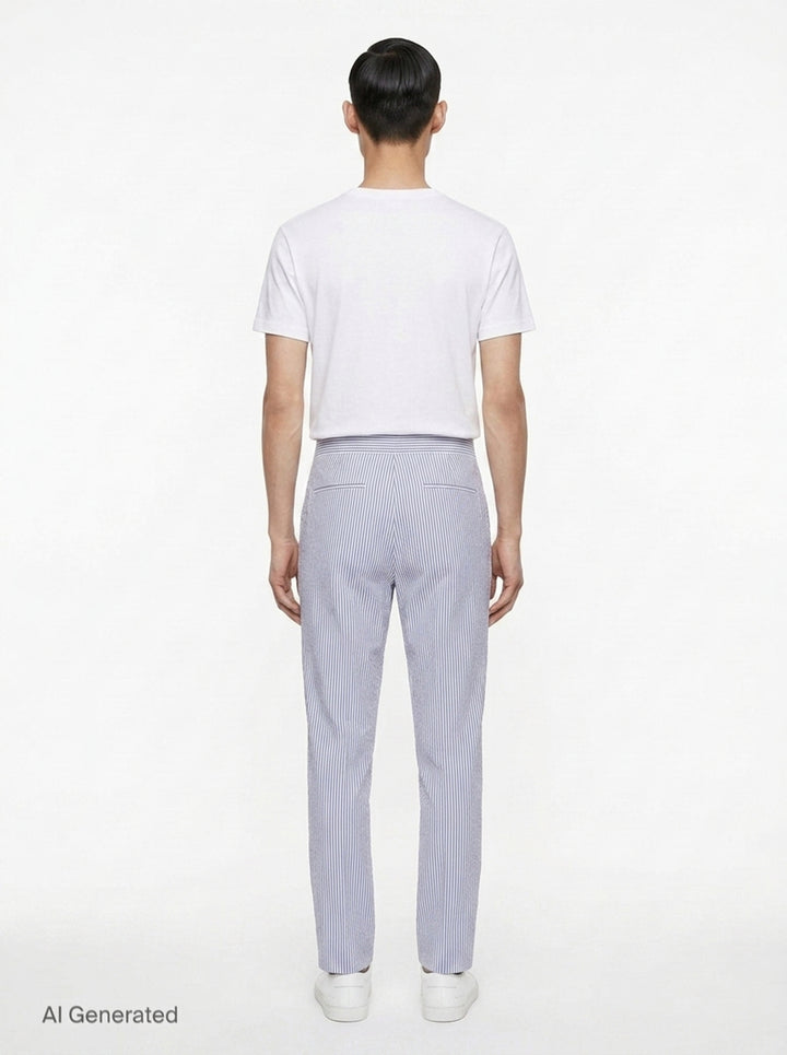 Fit 1 Back Strap Trouser | Thom Browne | Club21 - back