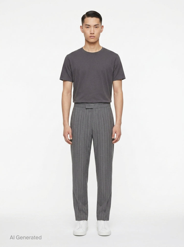 Fit 1 Backstrap Trousers | Thom Browne | Club21 - front