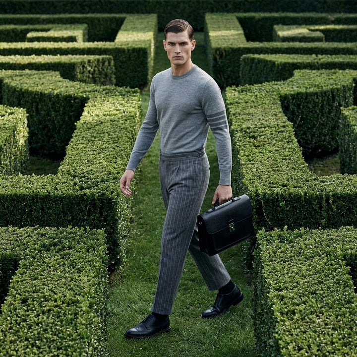 Fit 1 Backstrap Trousers | Thom Browne | Club21 - lifestyle