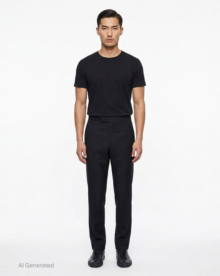 Fit 1 Classic Backstrap Trousers | Thom Browne | Club21 - front