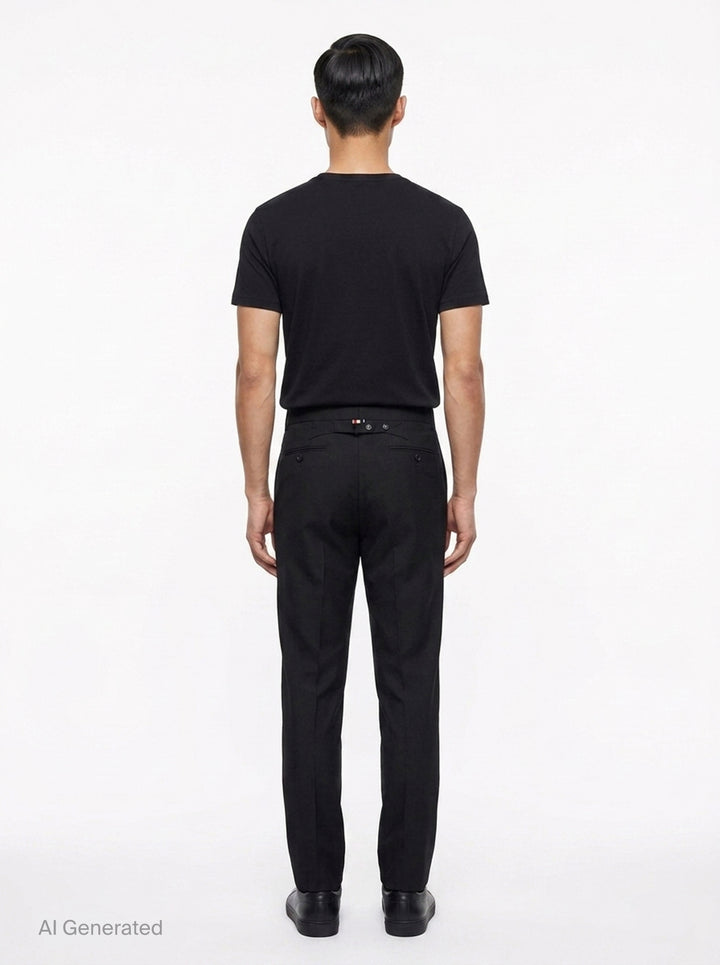 Fit 1 Classic Backstrap Trousers | Thom Browne | Club21 - back
