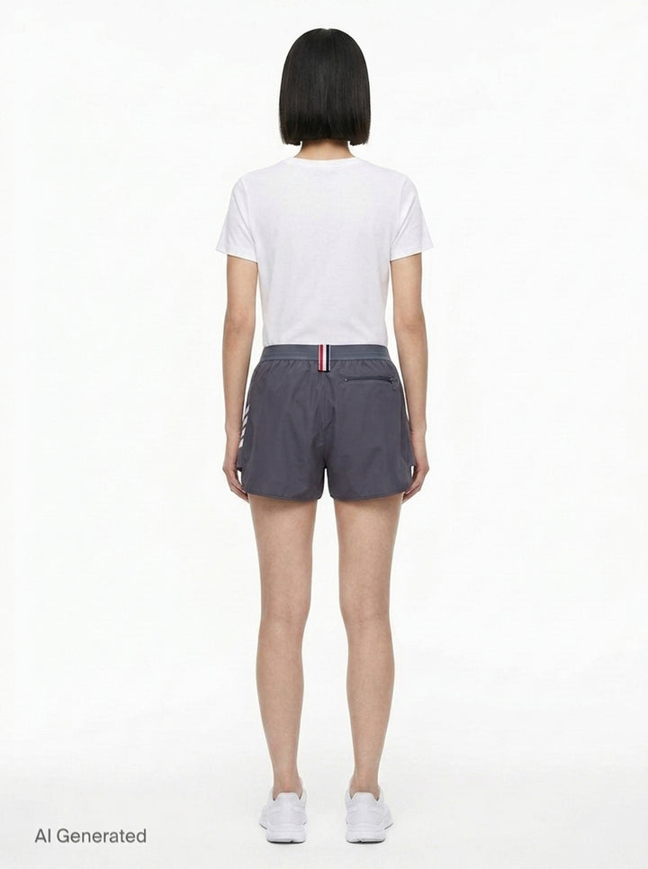 Flyweight Tech Running Shorts | Thom Browne | Club21 - back