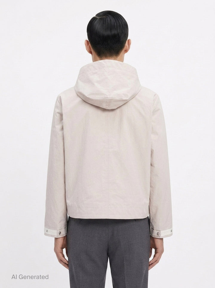 Hooded Mariner Jacket | Thom Browne | Club21 - back