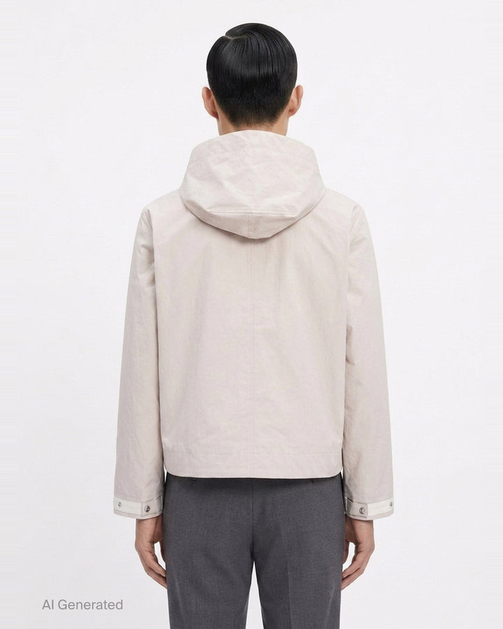 Hooded Mariner Jacket | Thom Browne | Club21 - back