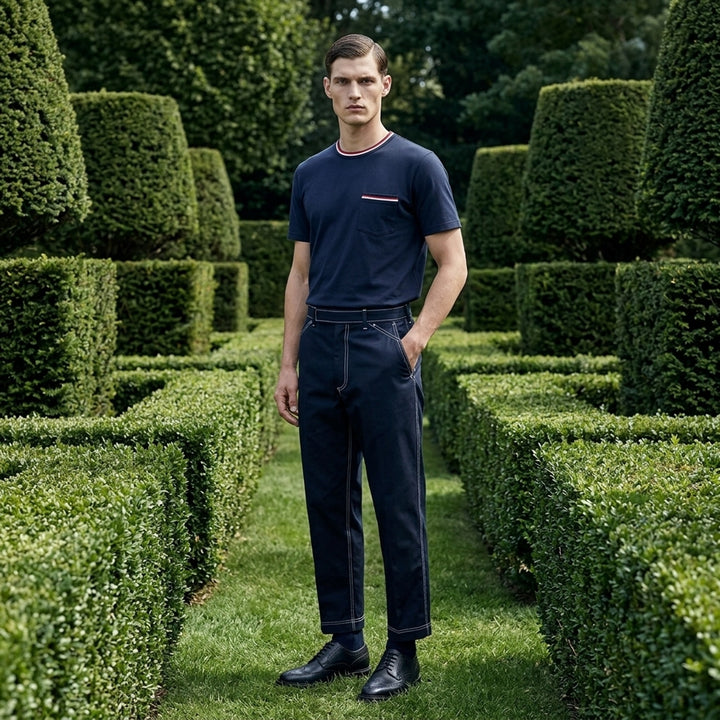 Jersey Pocket T-Shirt | Thom Browne | Club21 - lifestyle