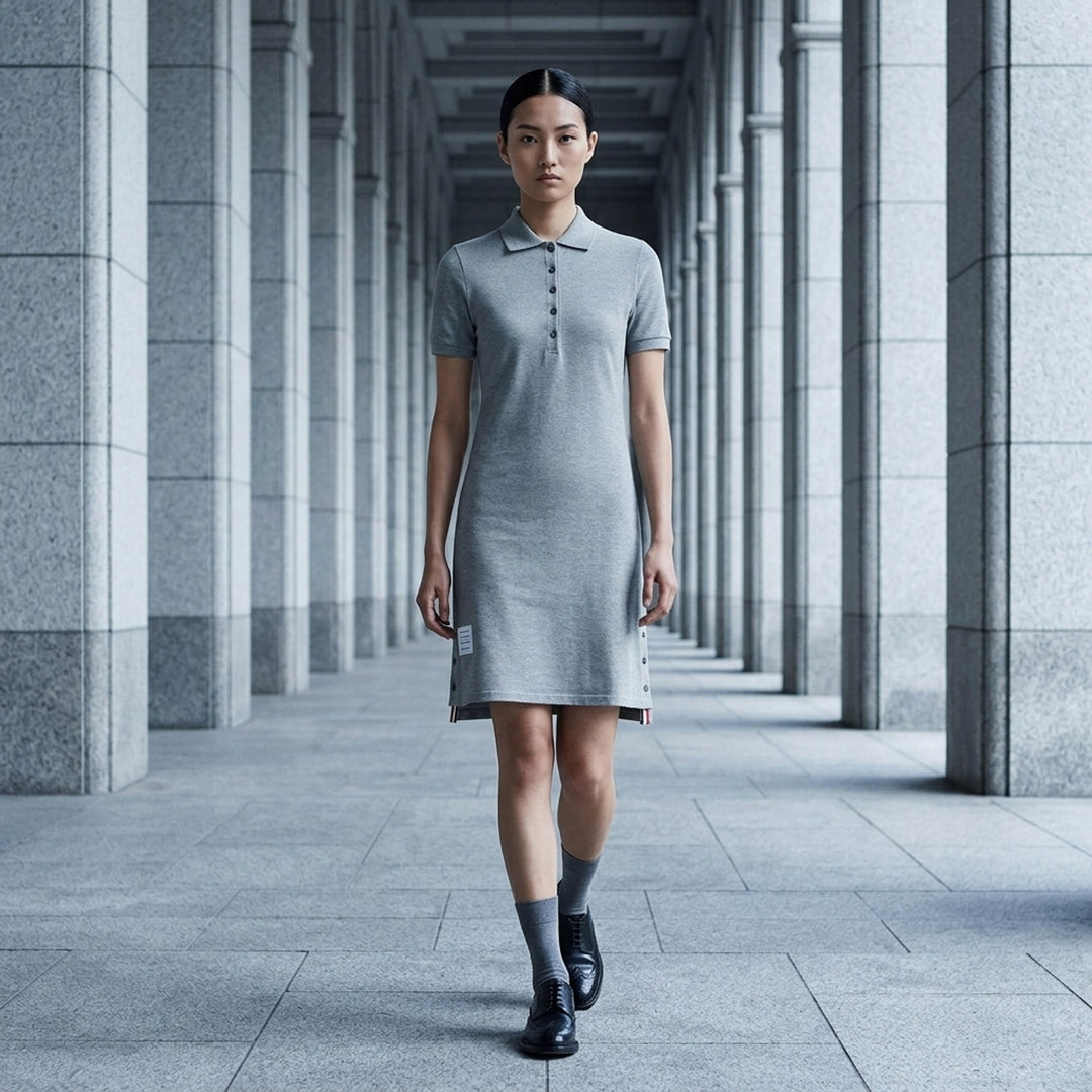 Knee-Length Polo Dress | Thom Browne