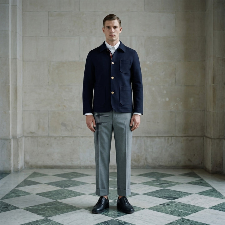 Milano Compact Car Jacket | Thom Browne | Club21 - lifestyle
