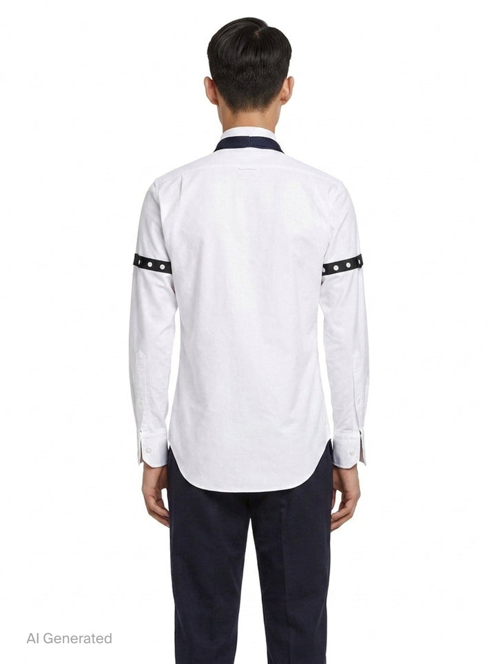 Oxford Armband Shirt | Thom Browne | Club21 - back