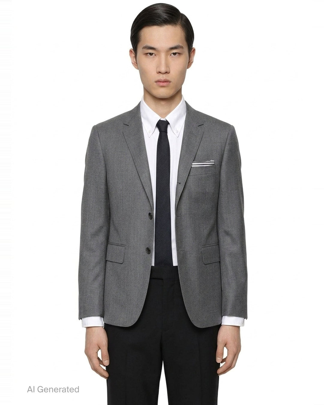 Oxford Grosgrain Placket Shirt | Thom Browne | Club21 - front