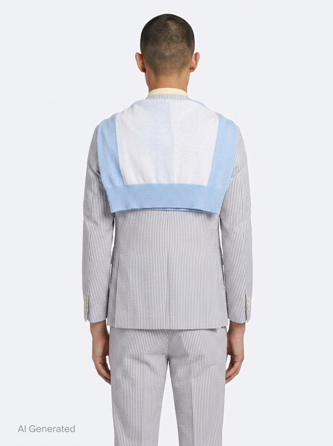 Oxford Short Sleeve Shirt | Thom Browne | Club21 - back