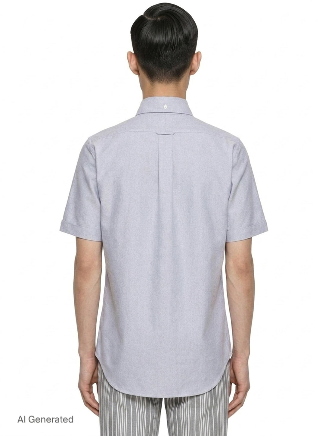 Oxford Short Sleeve Shirt | Thom Browne | Club21 - back