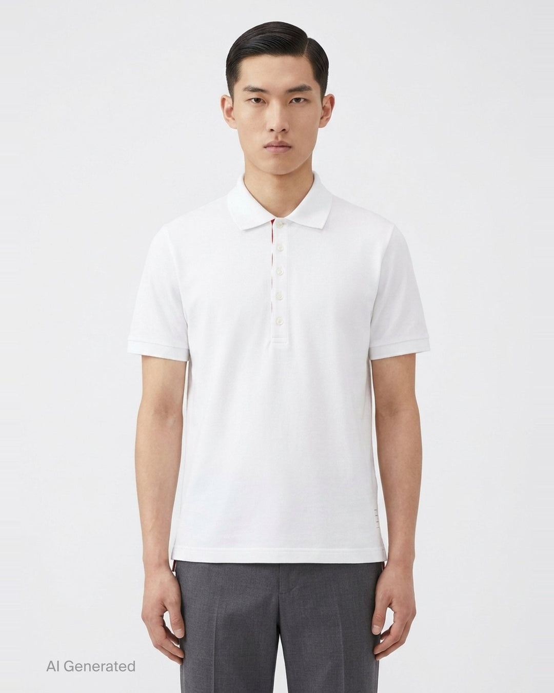 Relaxed Fit Polo | Thom Browne | Club21 - front