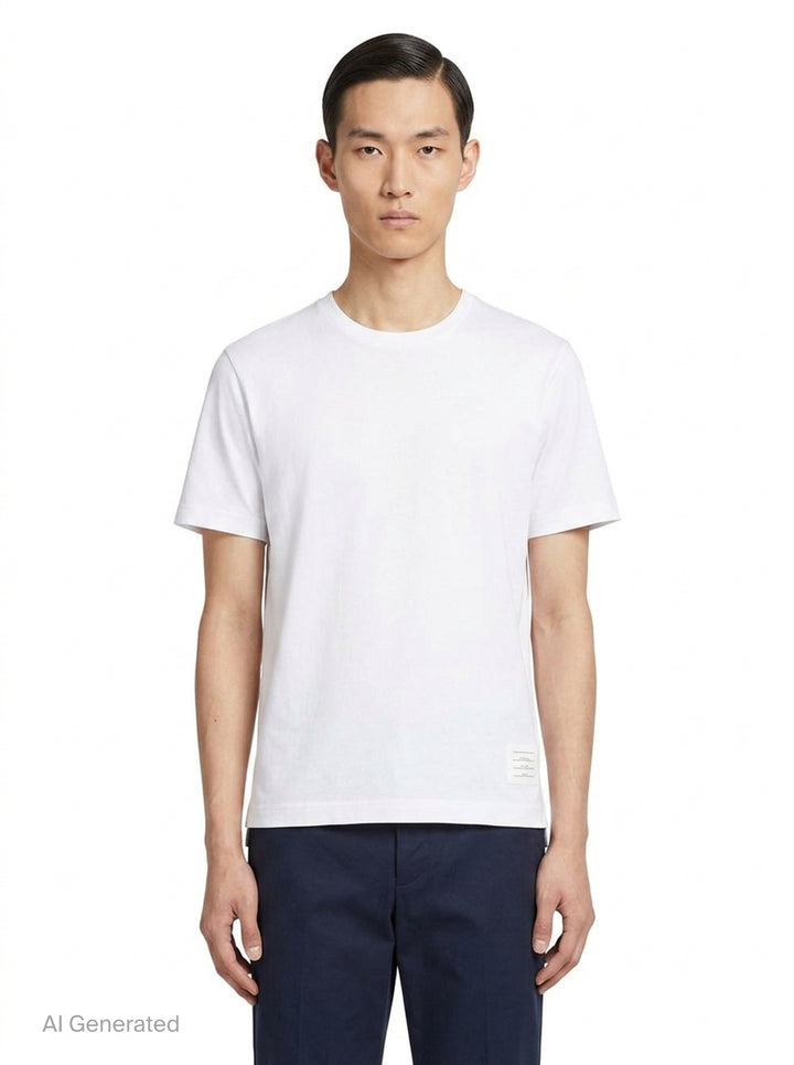 Relaxed Fit T-Shirt | Thom Browne | Club21 - front