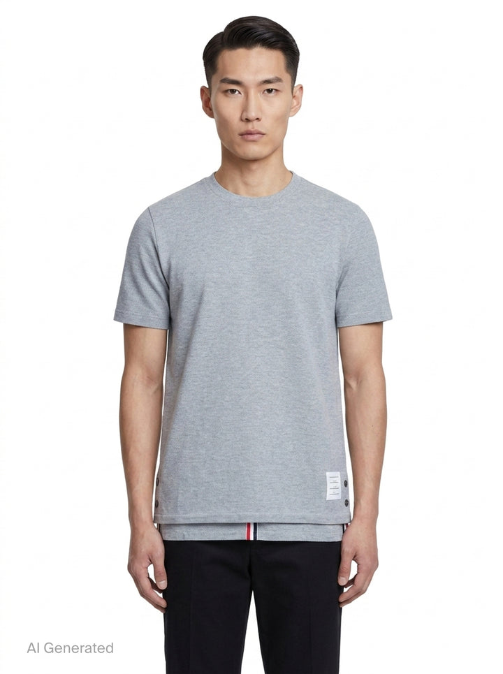 Relaxed Fit T-Shirt | Thom Browne | Club21 - front