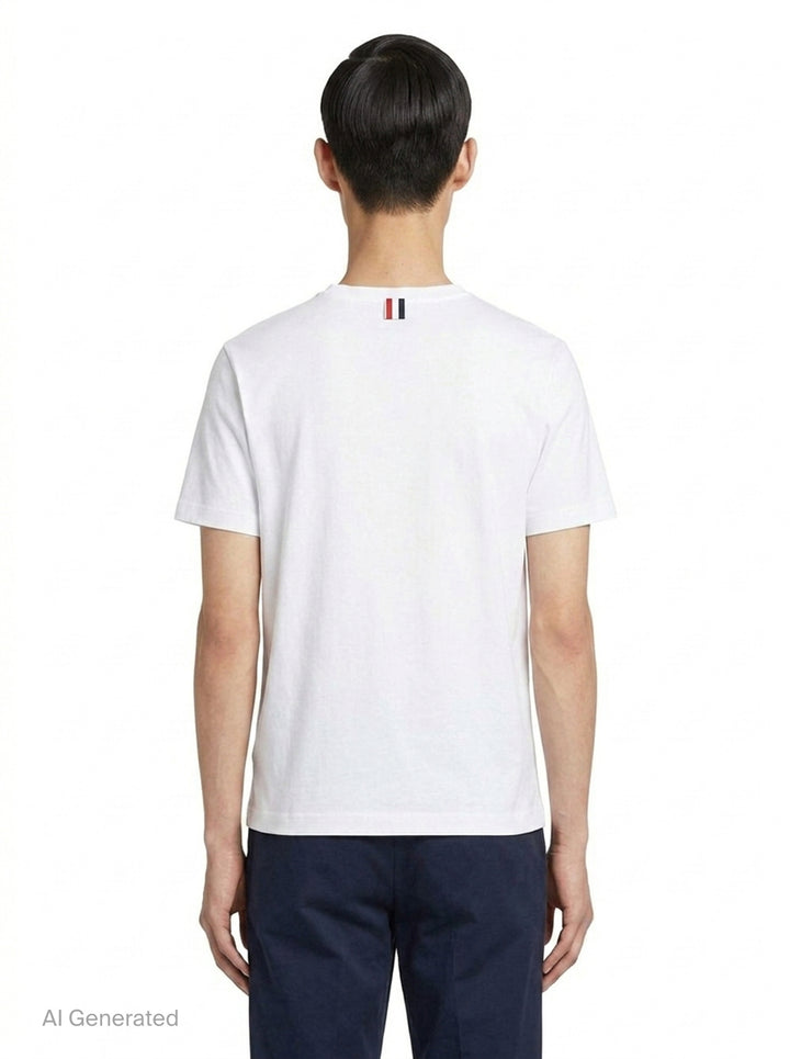 Relaxed Fit T-Shirt | Thom Browne | Club21 - back