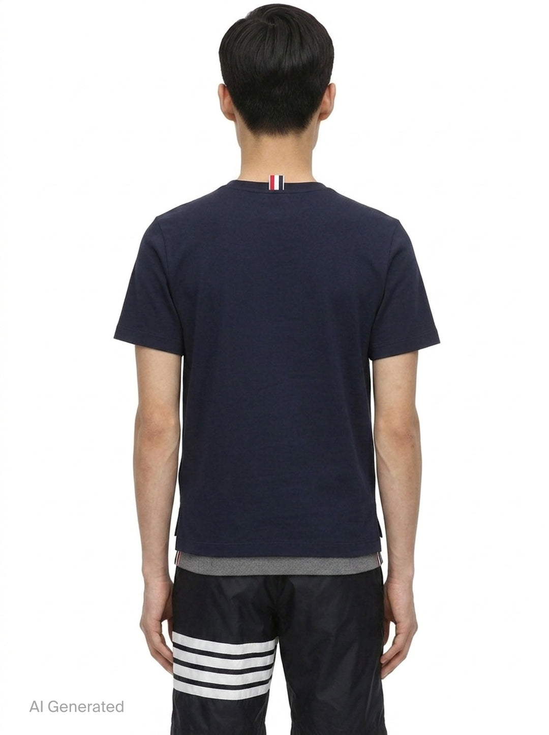 Relaxed Fit T-Shirt | Thom Browne | Club21 - back