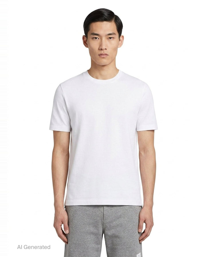 Short Sleeve Engineered Tee | Thom Browne | Club21 - front