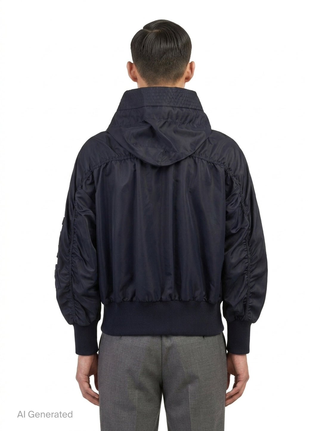 Snorkel Hood Blouson Parka | Thom Browne | Club21 - back