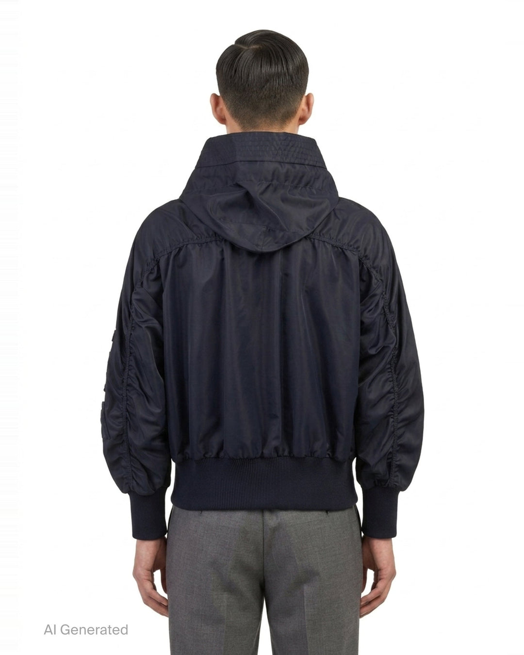 Snorkel Hood Blouson Parka | Thom Browne | Club21 - back