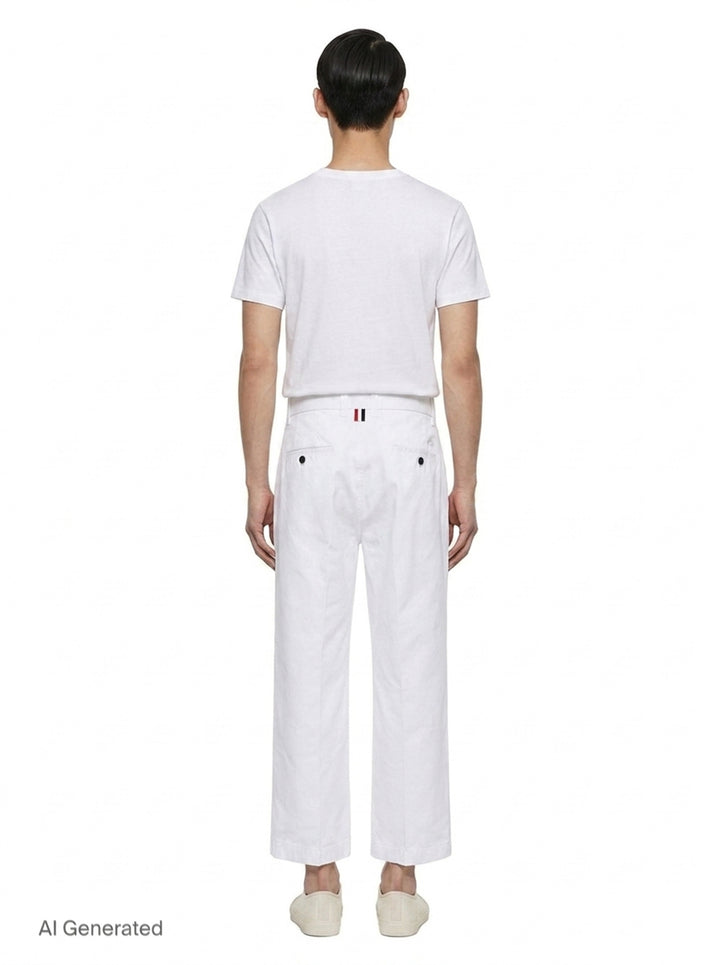 Utility Chino Trousers | Thom Browne | Club21 - back