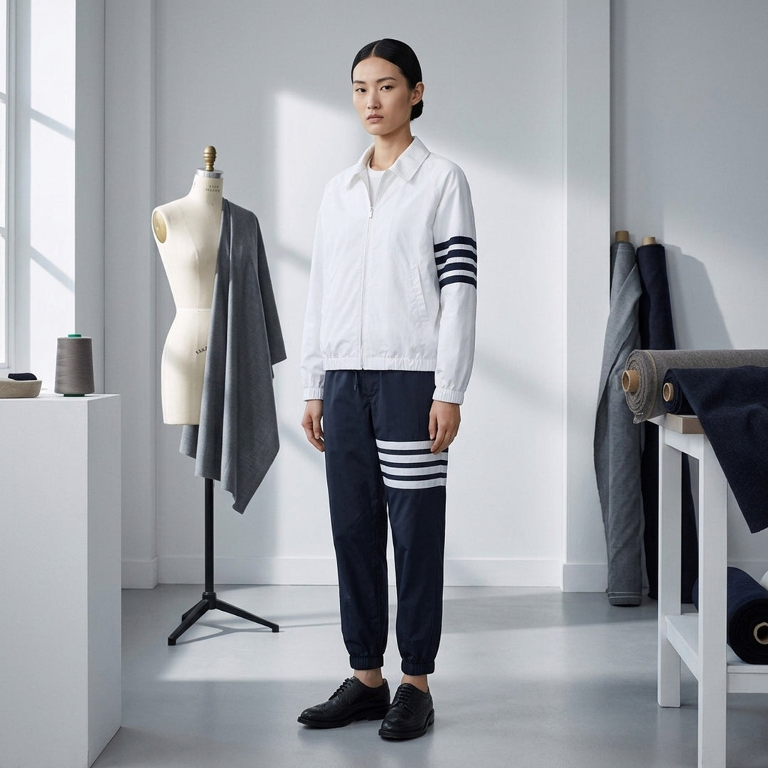 Zip Front Raglan Coach Jacket | Thom Browne | Club21 - lifestyle