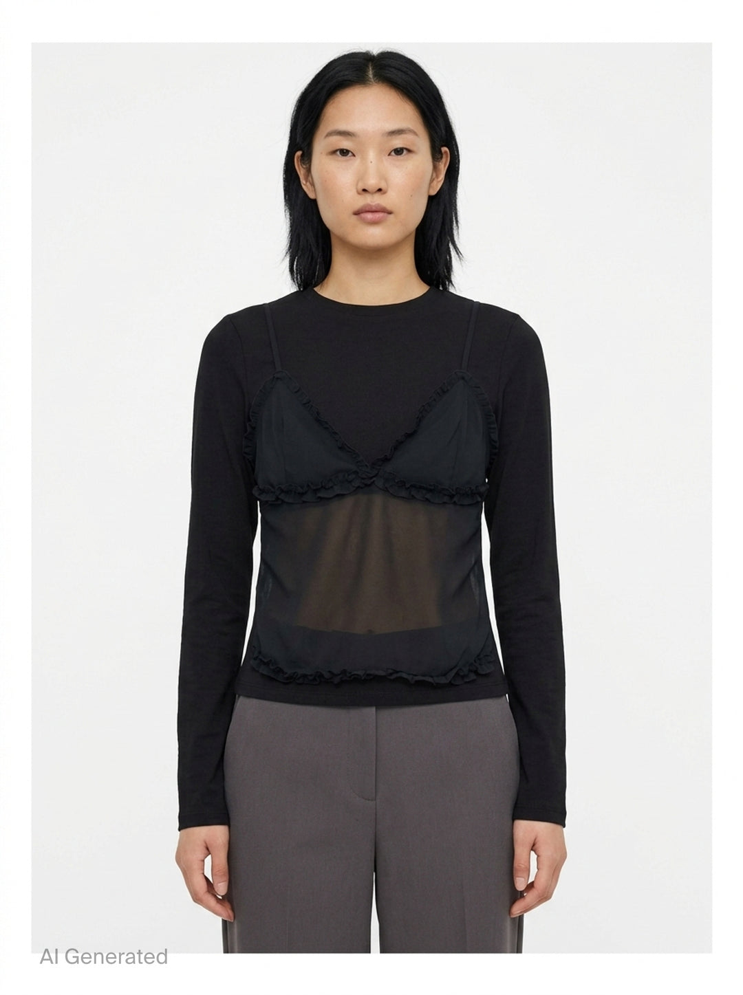 Freda Long Sleeve Cotton Top | Ulla Johnson | Club21 - front