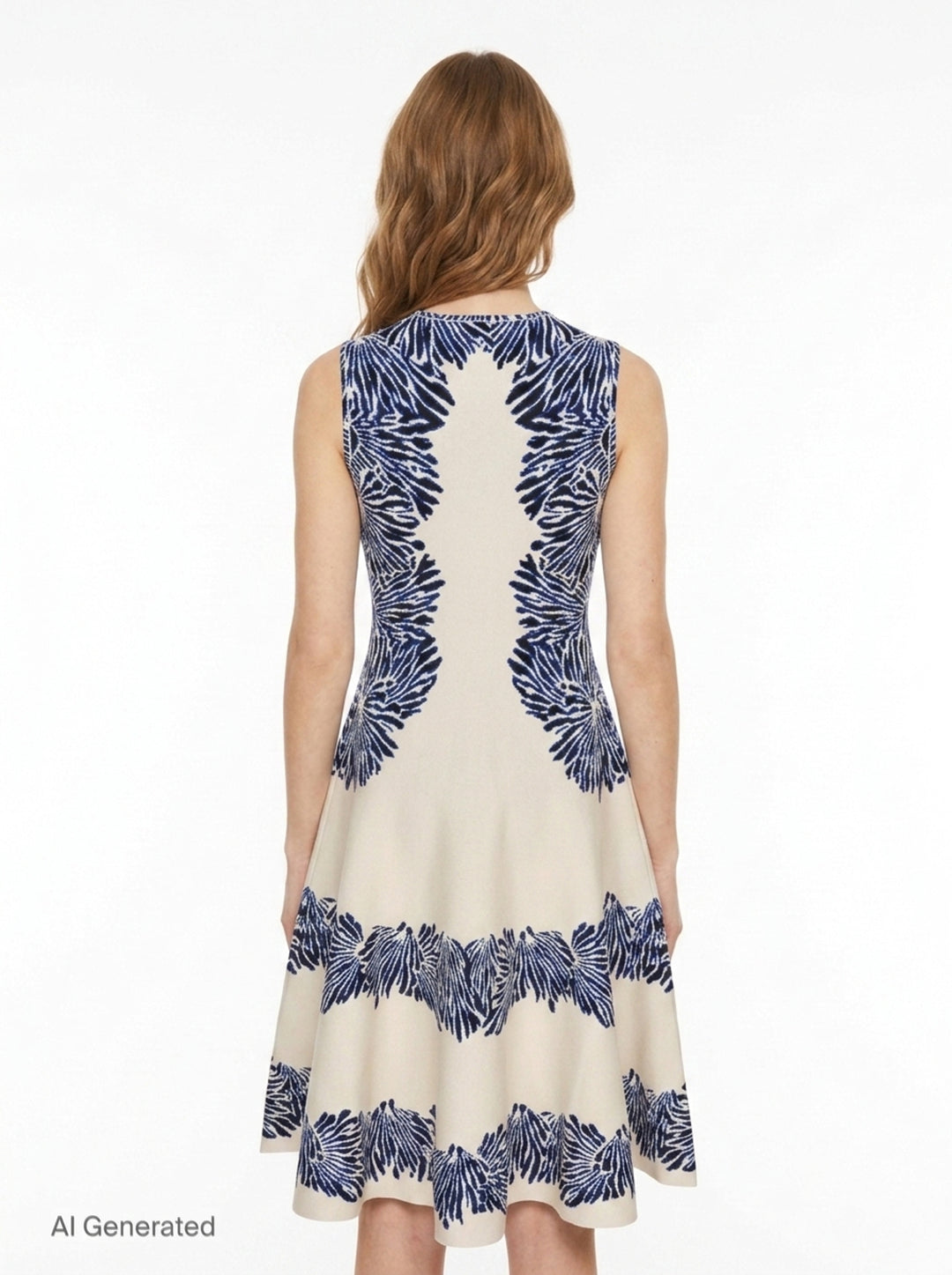Iona Jacquard Knit Dress | Ulla Johnson | Club21 - back